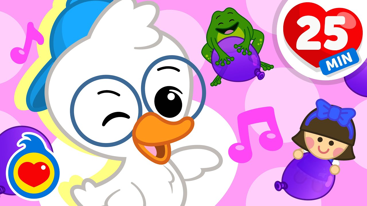 🐸🙈🐥Canzoni Divertentissime con Animali Buffi e Simpatici 🦄🐰🐳Plim Plim - Un Eroe del Cuore