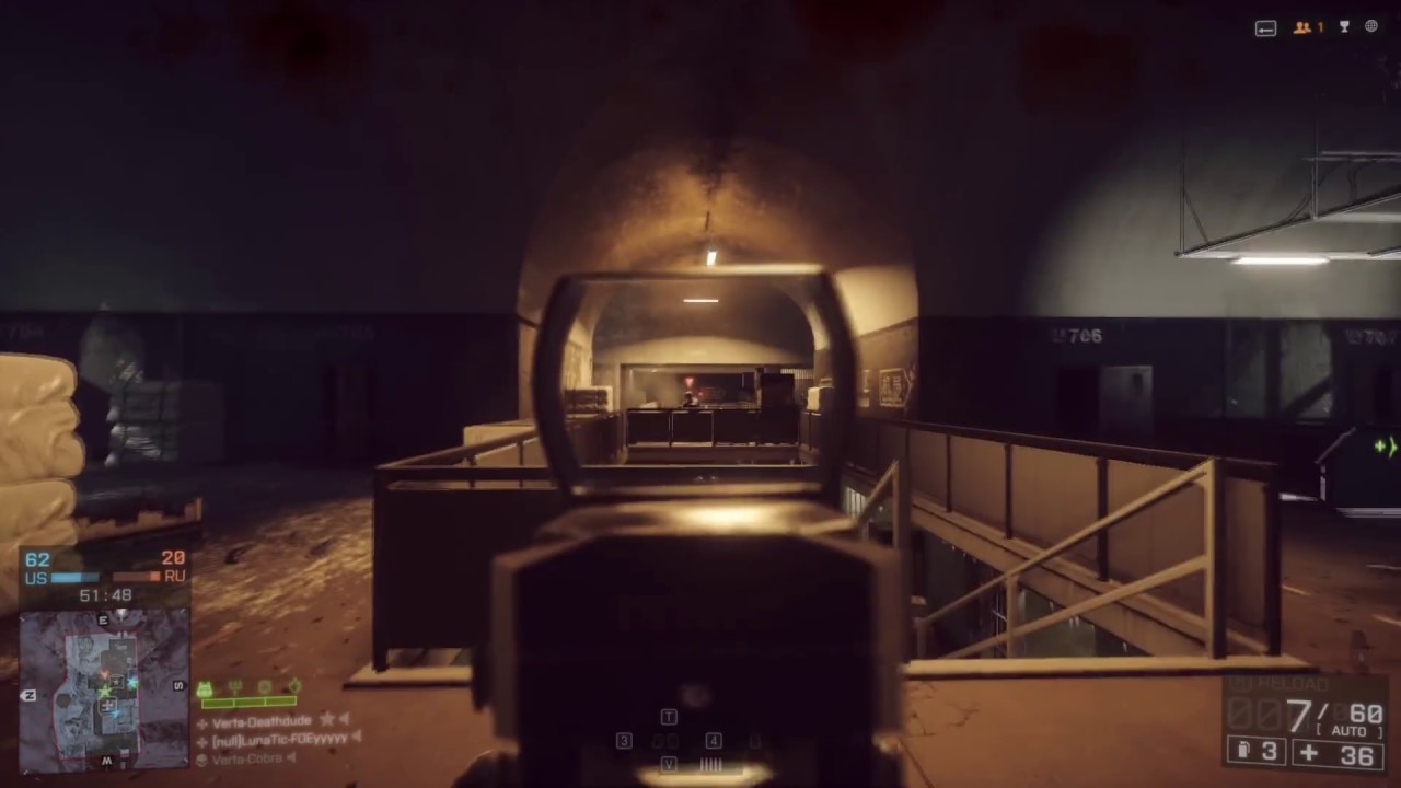 Bf4 going 52-5 public match gameplay footage