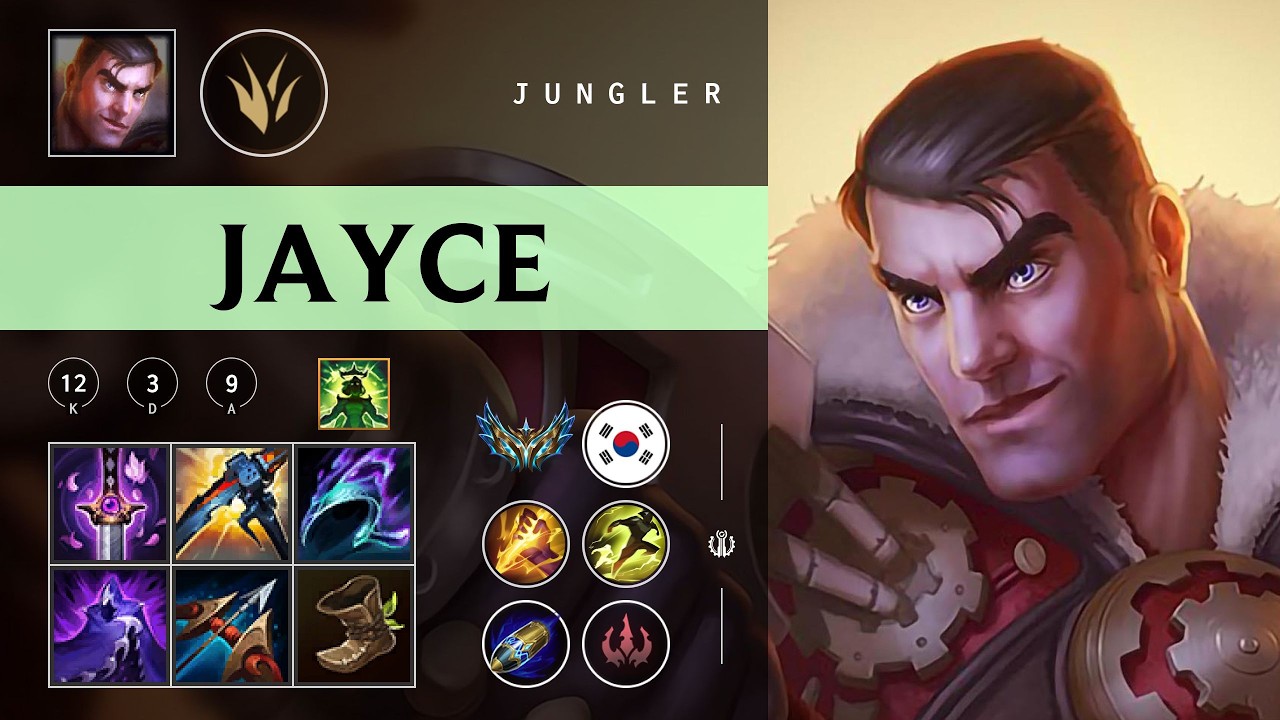 Jayce Jungle vs Sejuani - KR Challenger Patch 26.04