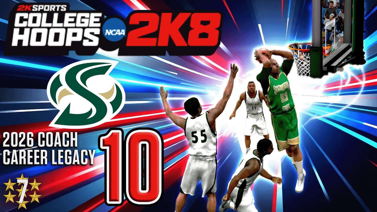 2026 Coach Career Legacy | College Basketball 2K8 | Livestream 10