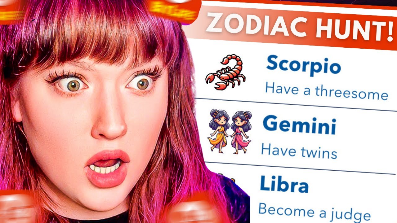 How to Complete the ZODIAC SCAVENGER HUNT in BitLife!