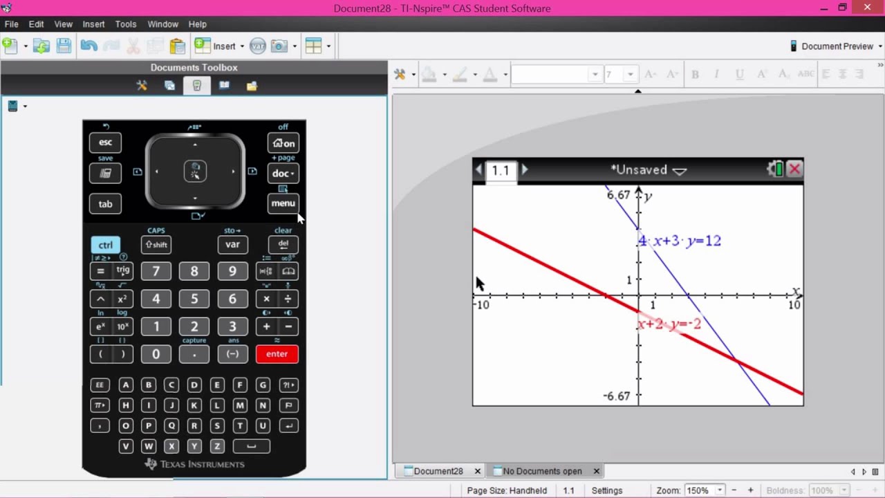 Lesson 2 - Intersections, Finding Equations and Finding Points
