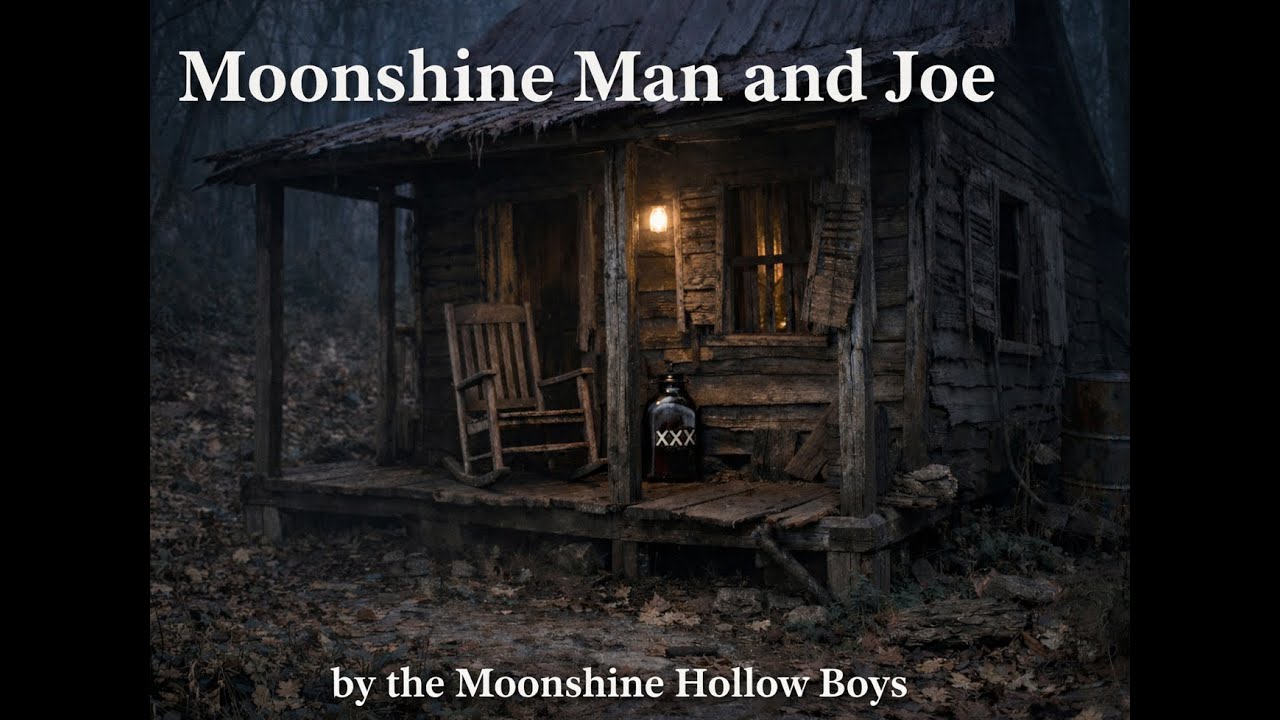 Moonshine Man and Joe - Moonshine Hollow Boys (Official Lyric Video)