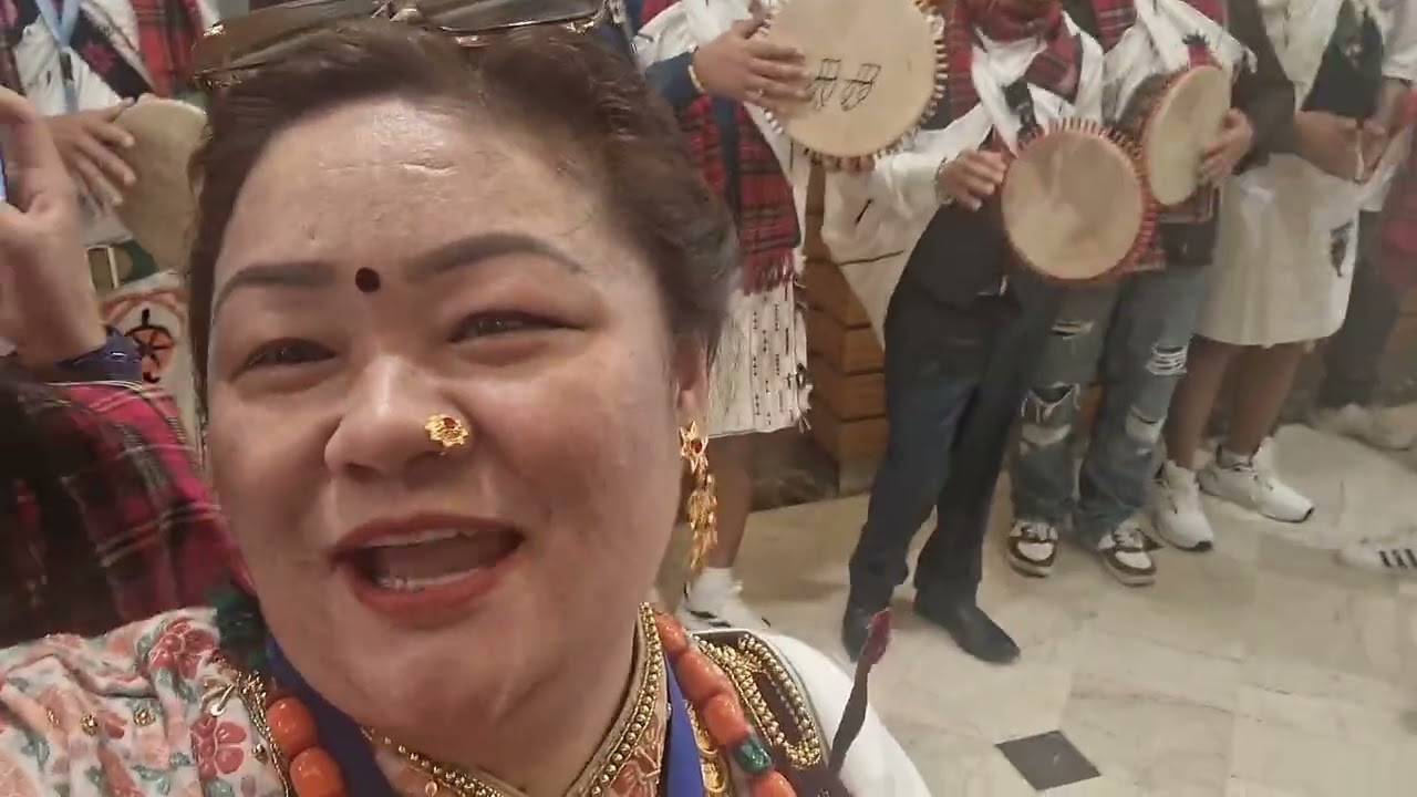 नेपाम मगर संघ कुवैत को पांचौ अधिबेसन साथै माघे सक्राती कार्यक्रम   KUWAIT