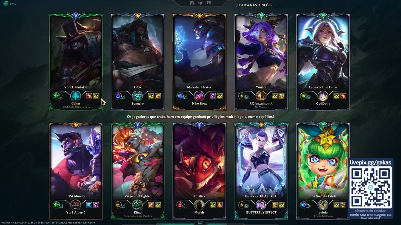 Opa Bora Splitar de Yorick #twitch  #gakas1 #leagueoflegends #riotgames