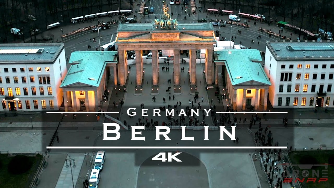 Berlin, Germany 🇩🇪 - by drone [4K]