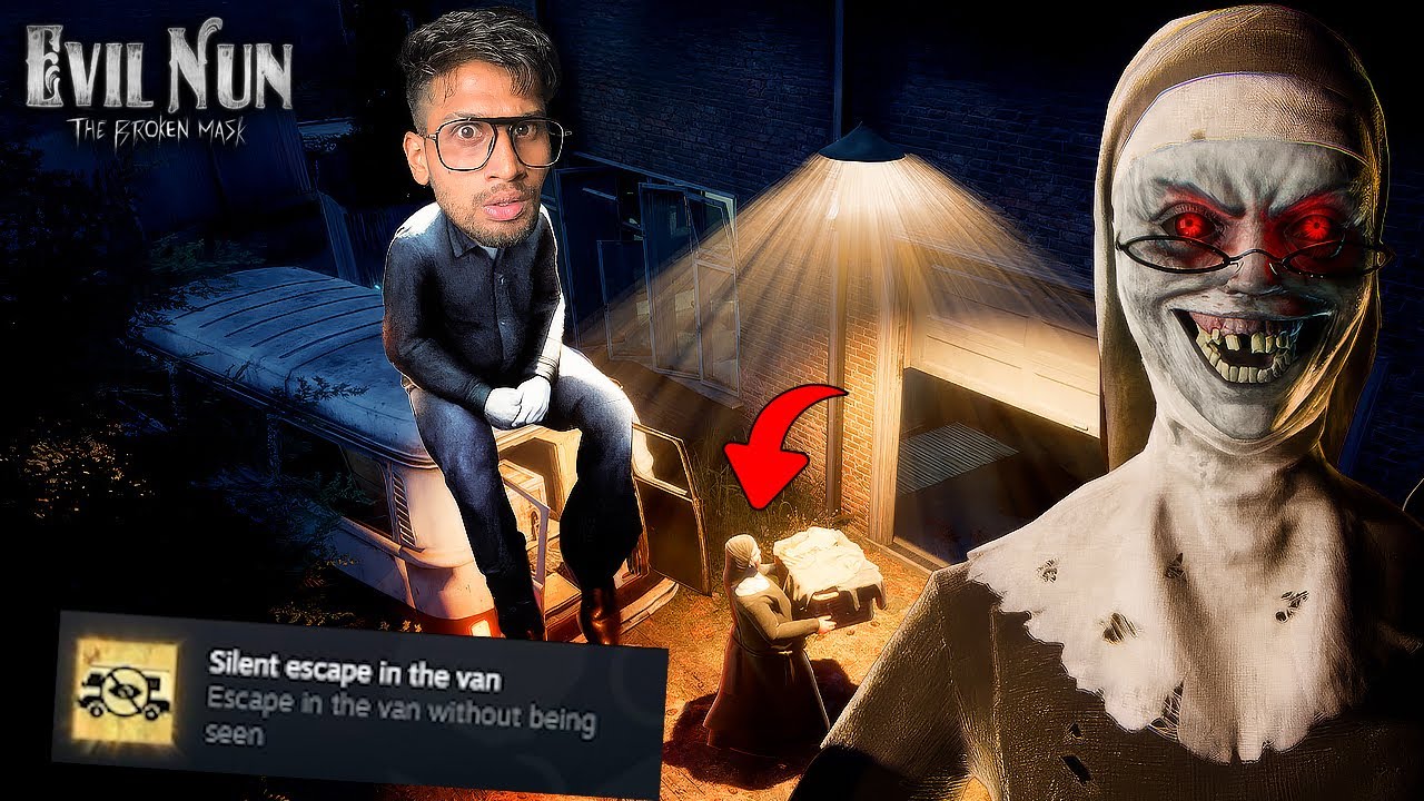 NO ONE CAN SEE ME | SILENT VAN ESCAPE ( EVIL NUN: THE BROKEN MASK )