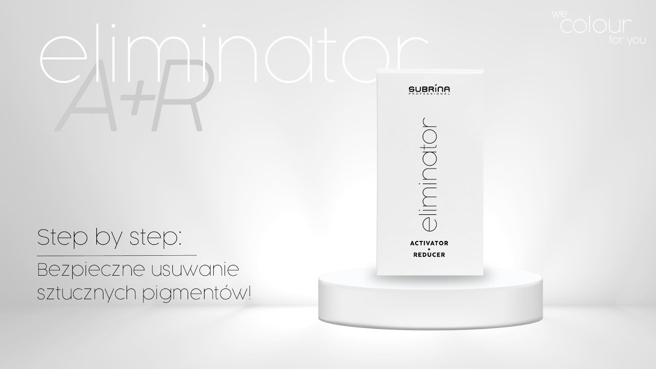 ELIMINATOR - innowacja w usuwaniu sztucznych pigment&oacute;w | Subrina Professional