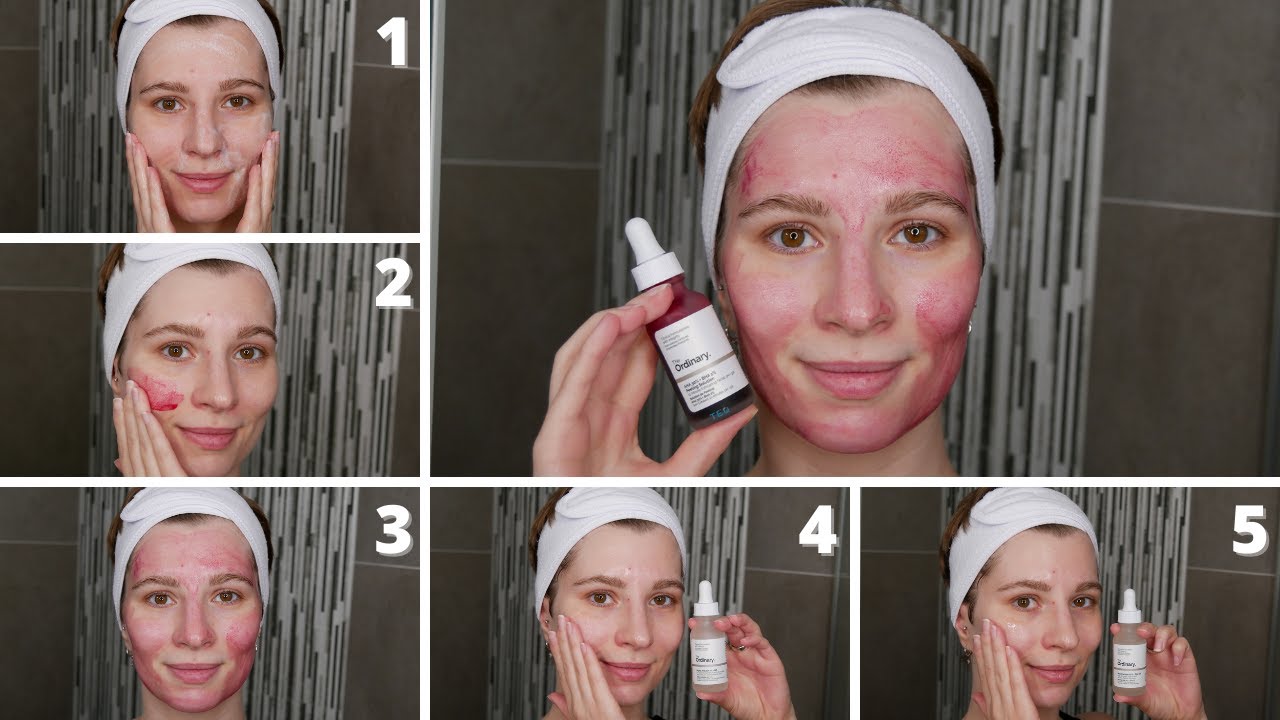 How to Apply The Ordinary 30% AHA + 2% BHA Peeling Solution with Niacinamide and Alpha Arbutin