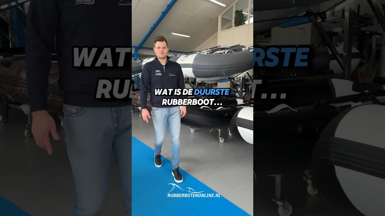 Niels! Wat is de DUURSTE rubberboot? 