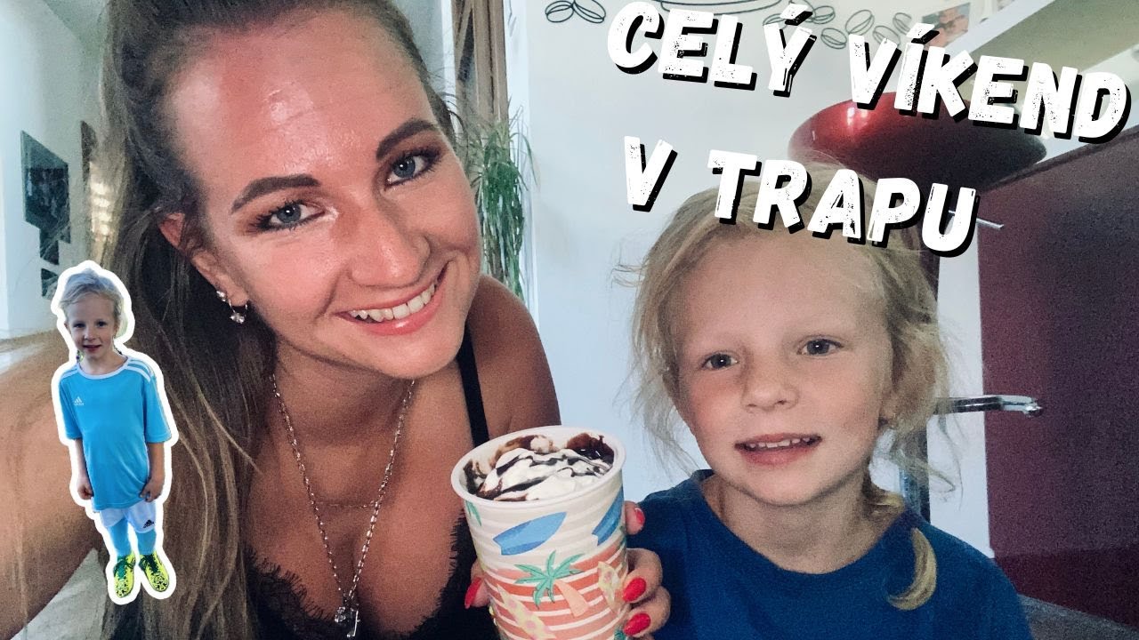 Celý víkend v trapu -  Sofí na fotbale, u babičky na obědě a večer na hřišti…