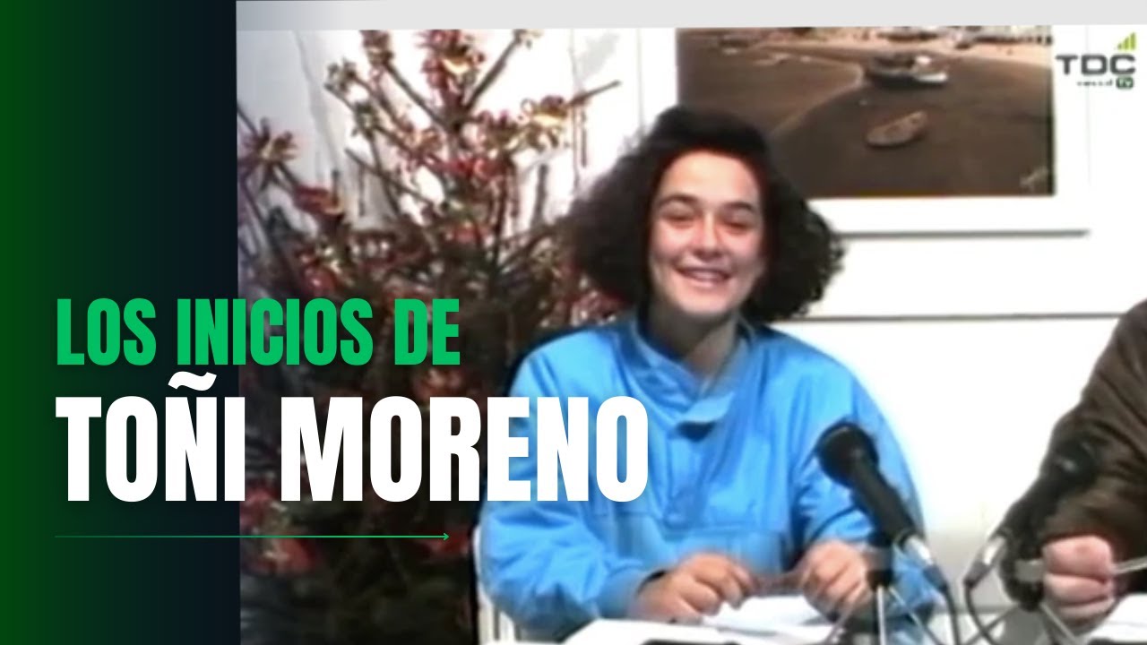 Inicios de Toñi Moreno en la Televisión 📺 | ¡Descubre su historia! 🎤