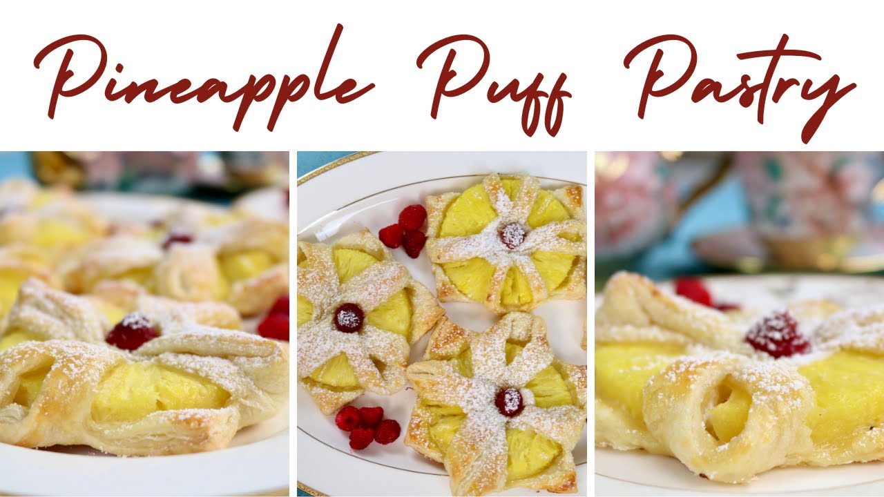 Easy, Sweet, Pineapple Puff Pastry