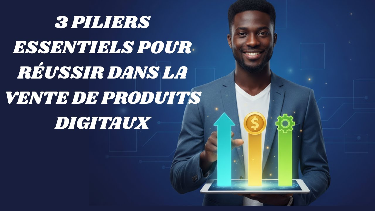 Trois piliers essentiels pour r&eacute;ussir dans la vente de produits digitaux