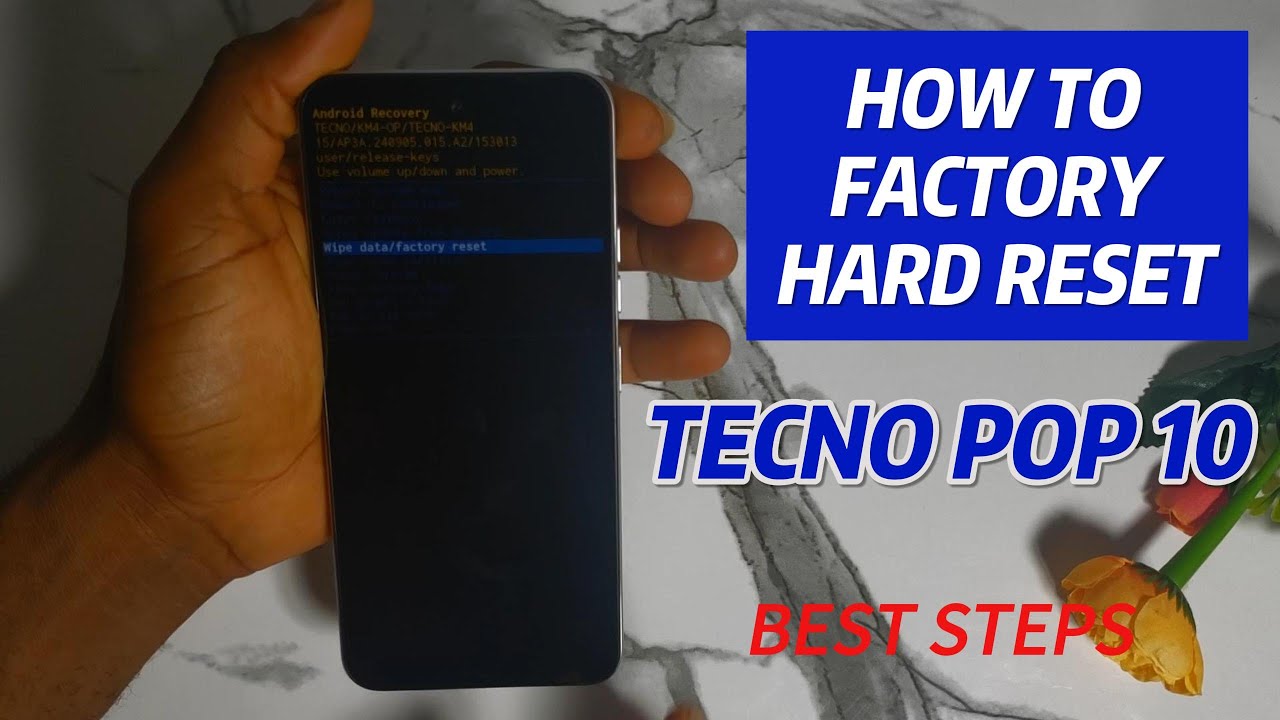 How to Hard Reset All Tecno POP 10 Mobile Phones 2025| How to Reset All Tecno Android 15 Mobile
