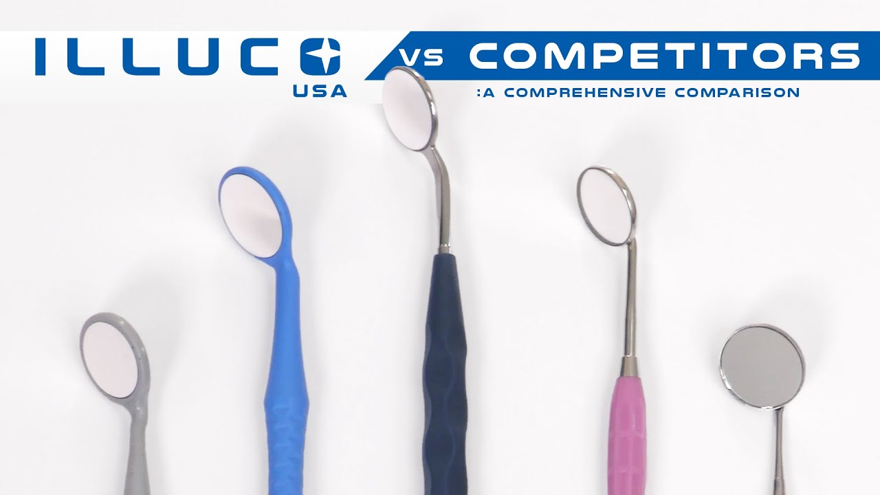 ILLUCO Dental Mirror Comparison with other major brands