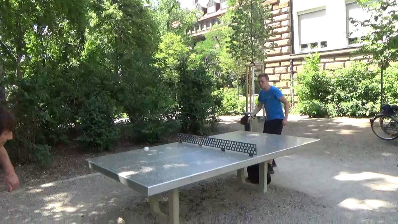 Tischtennis an der Frauenschule Fuerth  mit den Steinb     an der Steinplatte 20190619  8
