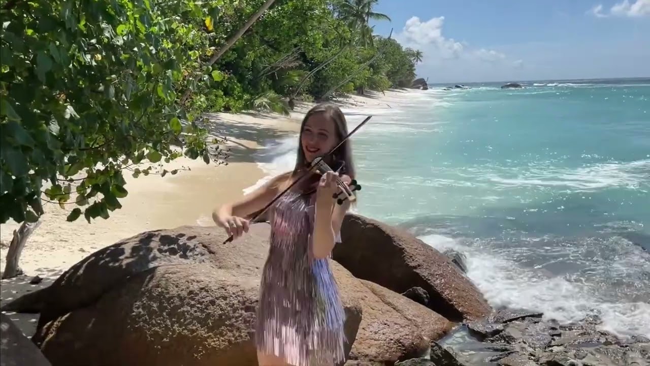 Electric Glow Violin - Titanium - Sia   Electric Violin Cover -AliveNetwork.com