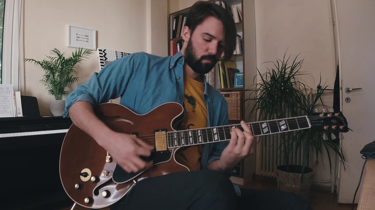 Συ μου χάραξες πορεία (a Blues guitar version)