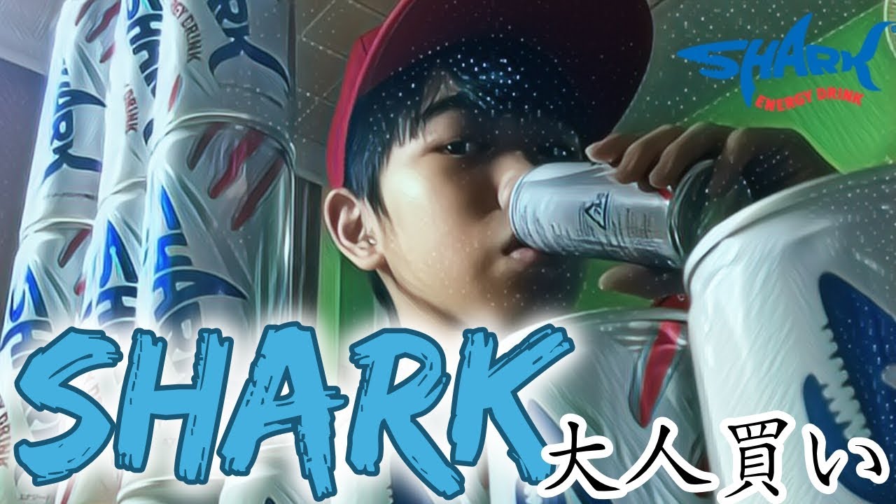ASMR 大人買い Shark(エナジードリンク)をAmazonで沢山買った