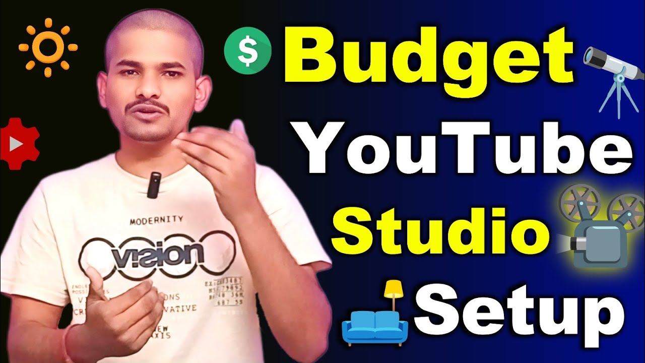 Budget YouTube Studio setup in Telugu || Youtube Studio Setup Low Budget