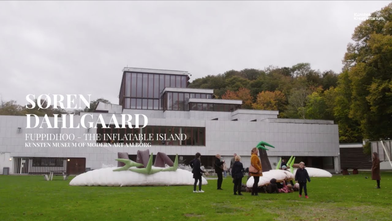 The Inflatable Island, KUNSTEN Museum of Modern Art Aalborg, Denmark, 2023 - S&oslash;ren Dahlgaard