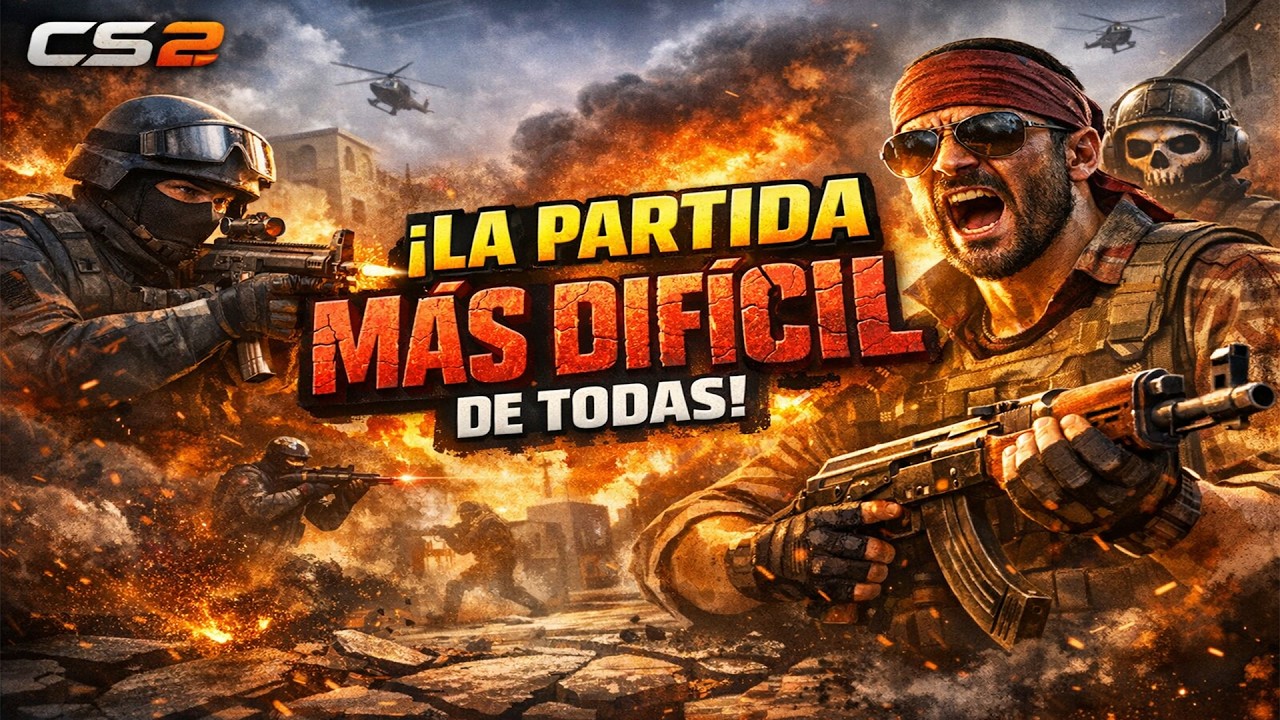 La partida mas dificil de todas #cs2