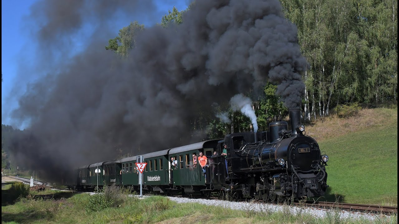 Waldviertelbahn NÖVOG Mh.1 Sonderzug Gmünd – Groß Gerungs Veranstalter Hühnerbachbahn am 19. 9. 2025