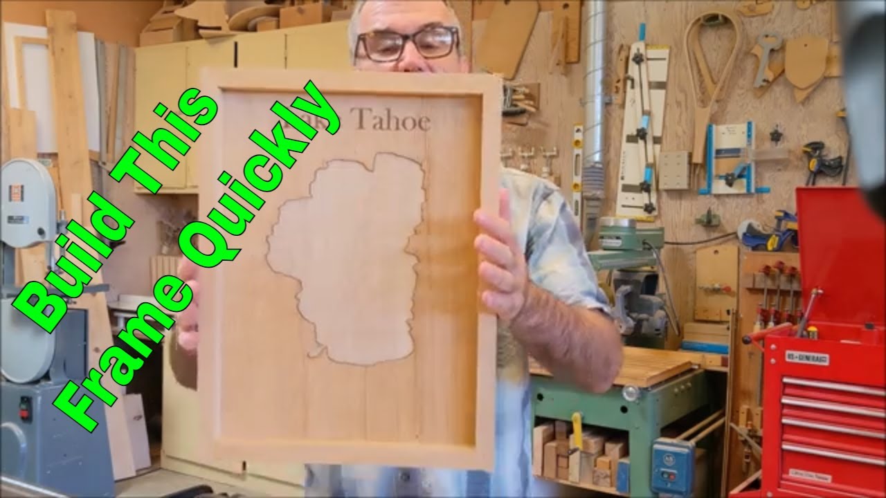How to Build a Shadowbox Frame with No Measurement