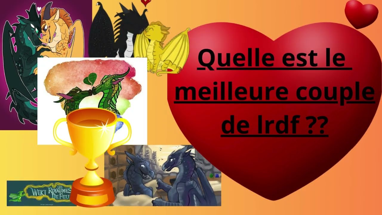 Quel est le meilleur couple des Royaumes De Feu ? 🤔🤔❤️❤️❤️❤️❤️❤️