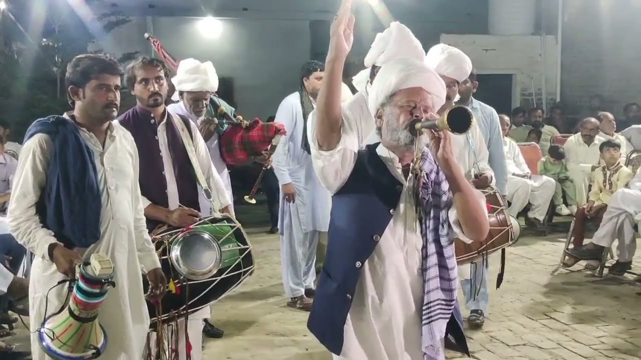 Ostad Tassaduq Hussain Pindi gheb|Dhol Shehnai|Bhangra Program|03085495400