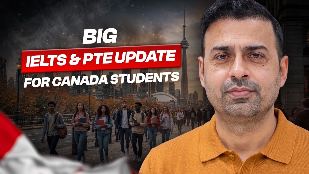 Canada Changes IELTS/PTE Requirement for Study Visa | Canada Study Visa 2026 | Rajveer Chahal