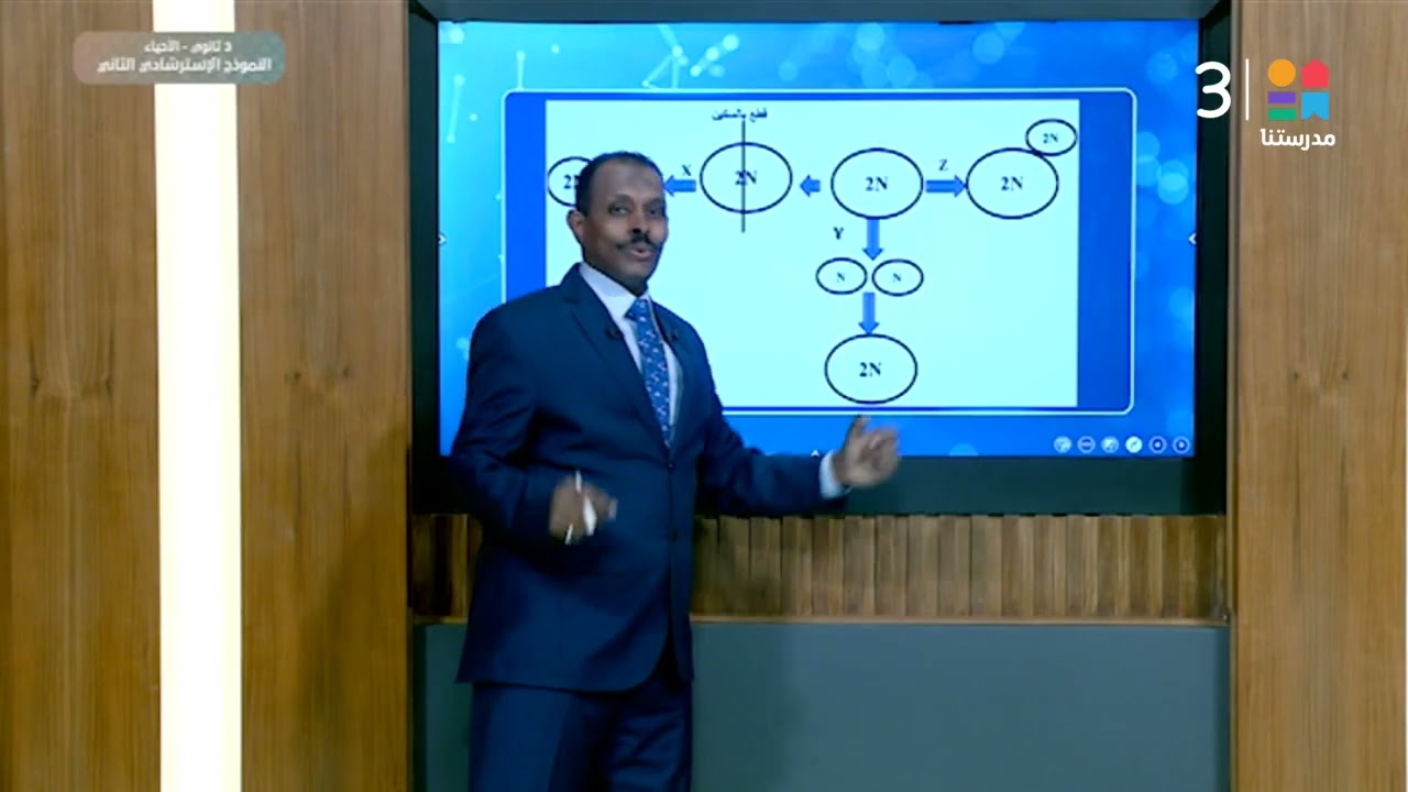 #الأحياء 🌍 | النموذج الاسترشادي الثاني | #الصف_الثالث_الثانوي