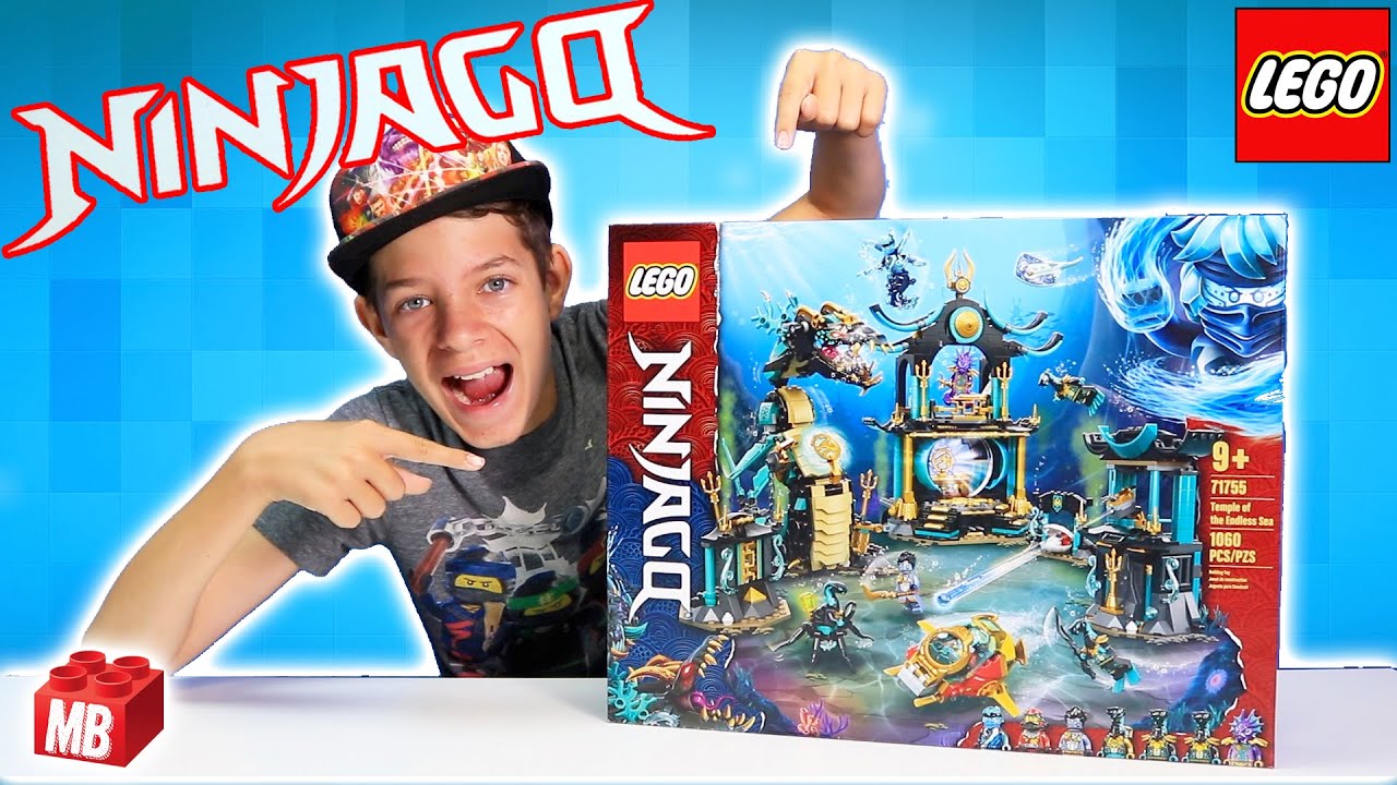 NEW 2021 Lego NINJAGO Temple of the Endless Sea BUILD Review!