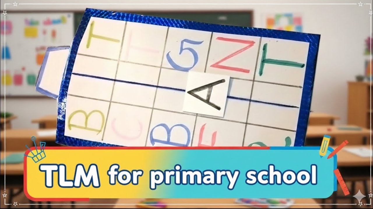 TLM for primary school Teachers || govt school TLM for students || ABCD TLM #tlmideas #primaryschool