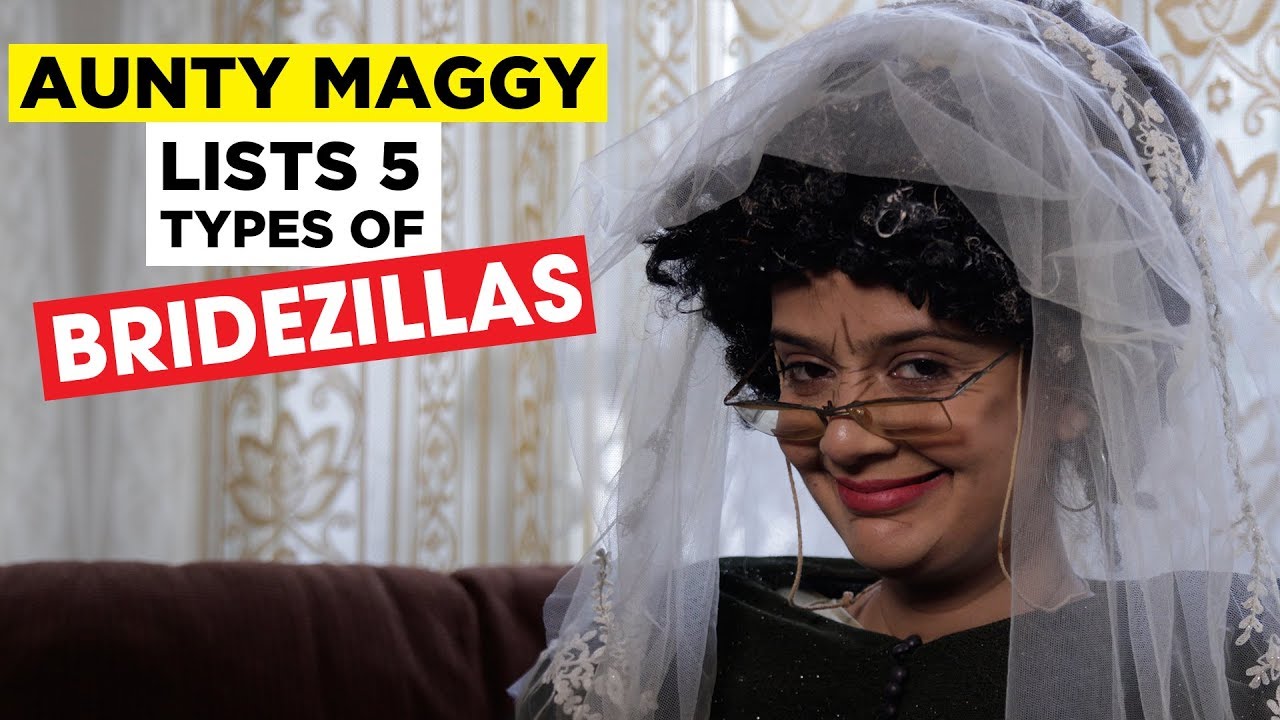 types of brides, types of bridezillas, crazy brides in 'Aunty Maggys Bridey Bunch'