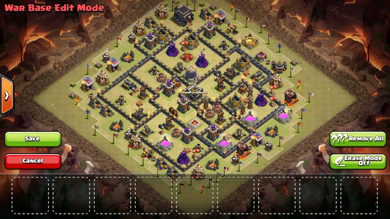 TH9 Anti 3-Star War Base: The Basics