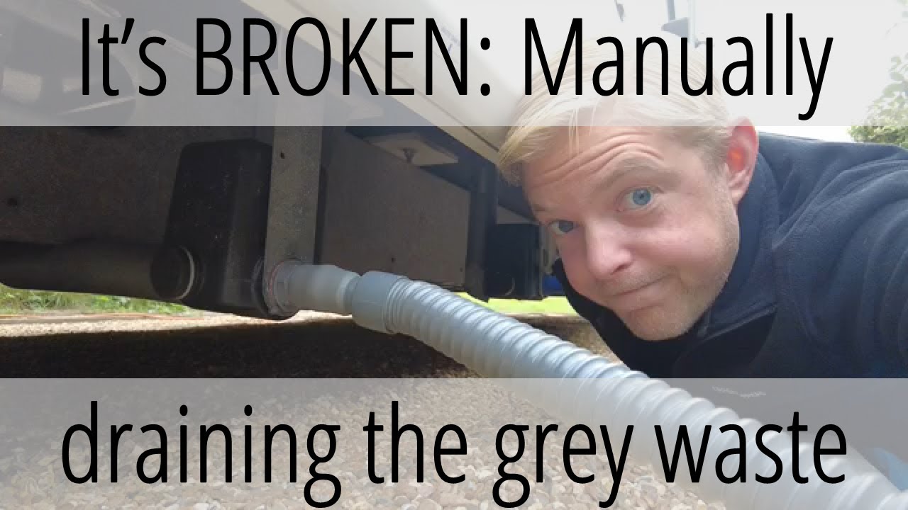 How to MANUALLY override and empty your GREY WASTE tank