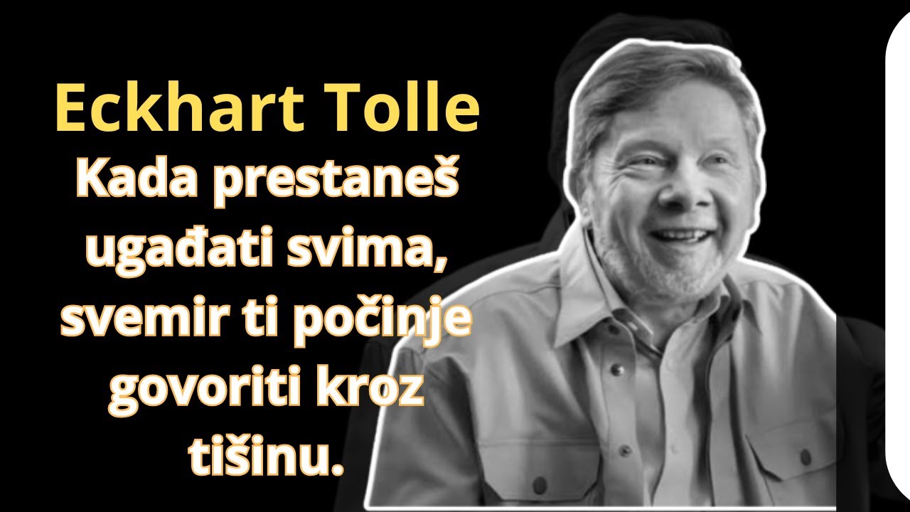 Što se događa kada osjetljiva duša prestane pokušavati ugoditi svima? | Eckhart Tolle