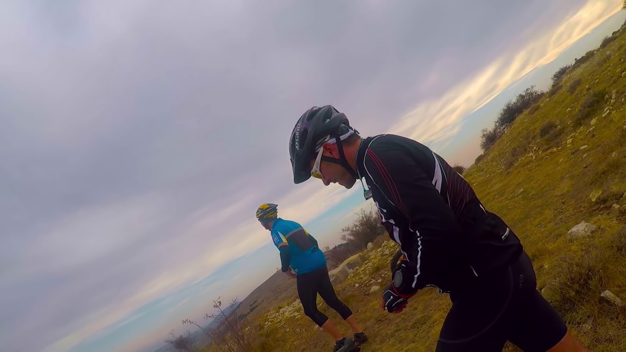 sortie vtt sur le plateau de Caussols