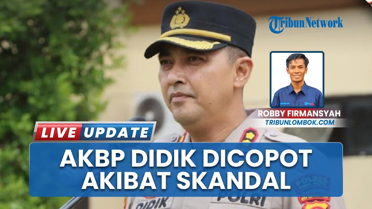 Kapolres Bima Kota AKBP Didik Dicopot karena Skandal Narkoba, AKBP Catur Sang Pengganti Komit Berben