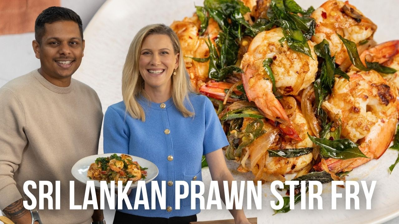 Sri Lankan Prawn Stir Fry
