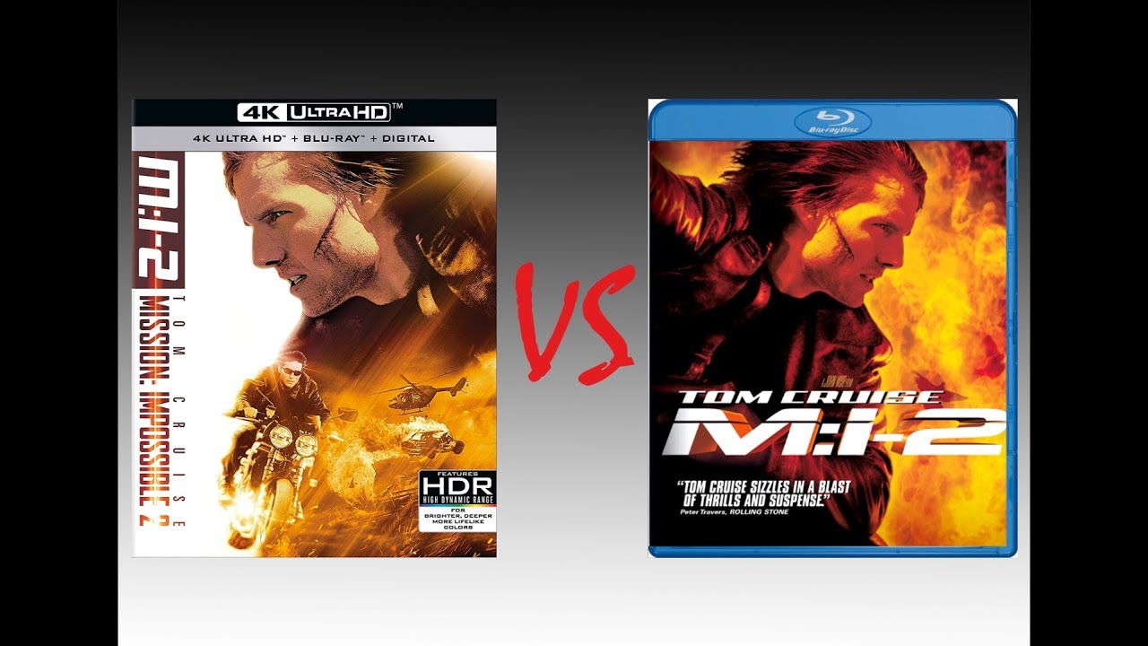 ▶ Comparison of Mission Impossible II 4K Dolby Vision vs Mission Impossible II 2007 Blu-Ray Edition