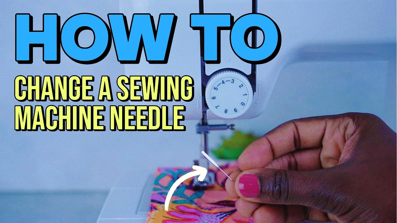 How To Change A Sewing Machine Needle | Brother LS14s Tutorial  🪡