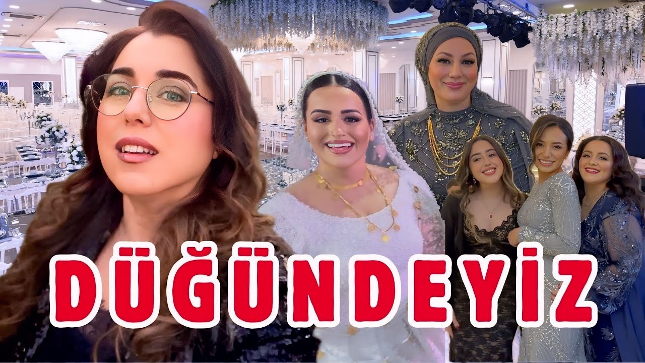 ALMANYA' DA AKRABAMIN DÜĞÜNÜNDEYİZ YEMEKLER PİŞTİ KINALAR YAKILDI