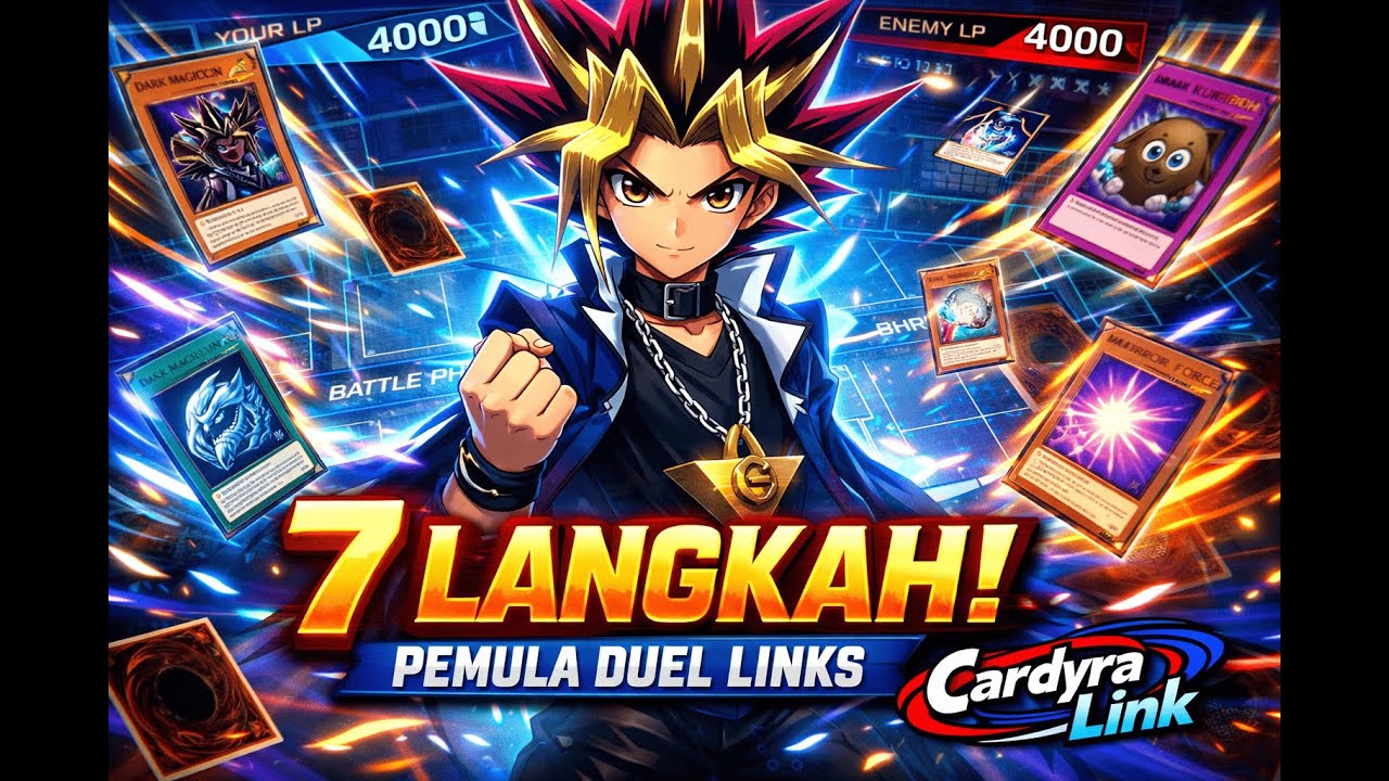 Pemula Wajib Tahu! 7 Langkah Main Yu-Gi-Oh Duel Links Biar Nggak Salah