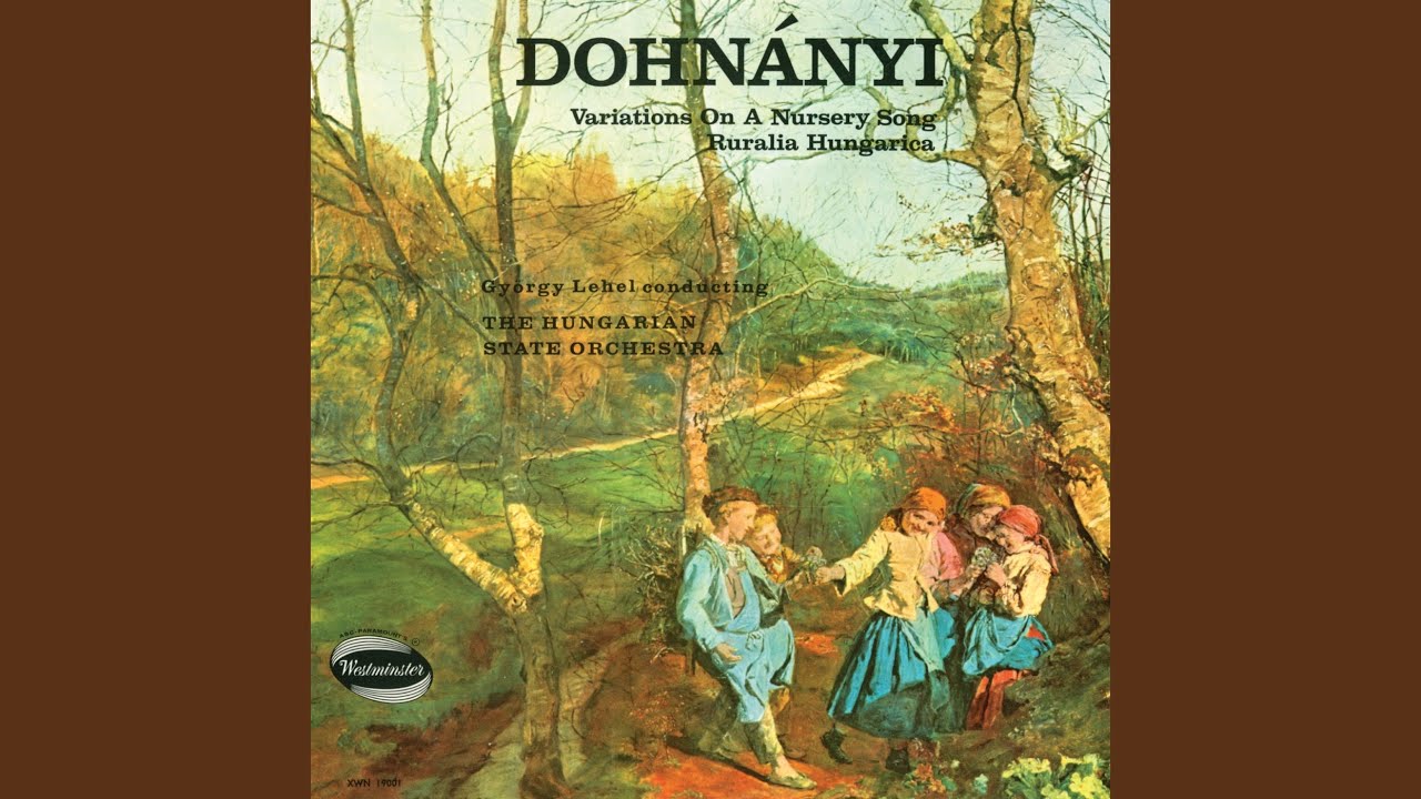 Dohnányi: Ruralia Hungarica, Op. 32a: No. 6, Adagio non troppo