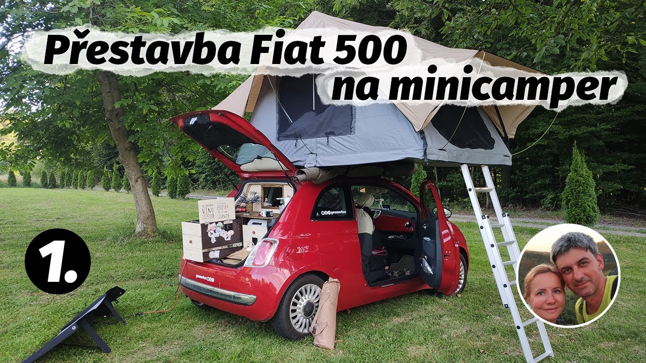 Миникемпер Fiat 500 – переоборудование автомобиля перед поездкой на север Европы