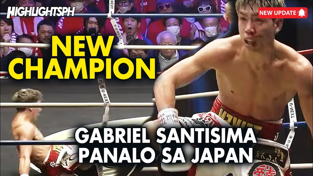 NEW CHAMPION! (10W-10KO) Bagsak! 🇵🇭Gabriel Santisima vs 🇯🇵Subaru Murata
