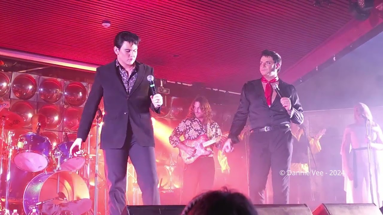 Geelong Elvis Festival 2024, Jack Gatto & Charlie Gaylard performing ~  If I Can Dream